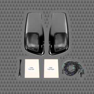 6×9″ Saddlebag Lid Kit for Harley (2014–2023)