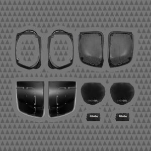 Cut In Saddlebag Speaker Installation Kit